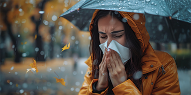 Doctor consulting a patient in a bright hospital room